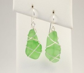 Sea Glass Jewelry Islands Art and Bookstore