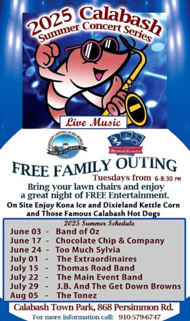 Calabash Concert Series Calabash NC